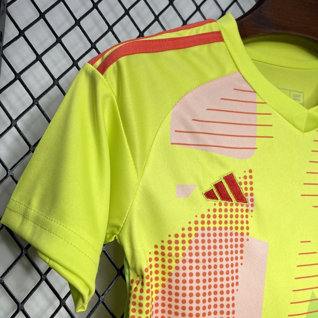 Higojerseys-Celtic 24-25 Green Goalkeeper Kids Kit