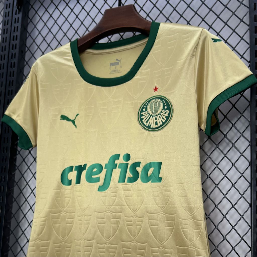 JerseysGala.com | Women's Palmeiras 24-25 Third Jersey -Customize Name, Number and Patch | Worldwide Shipping