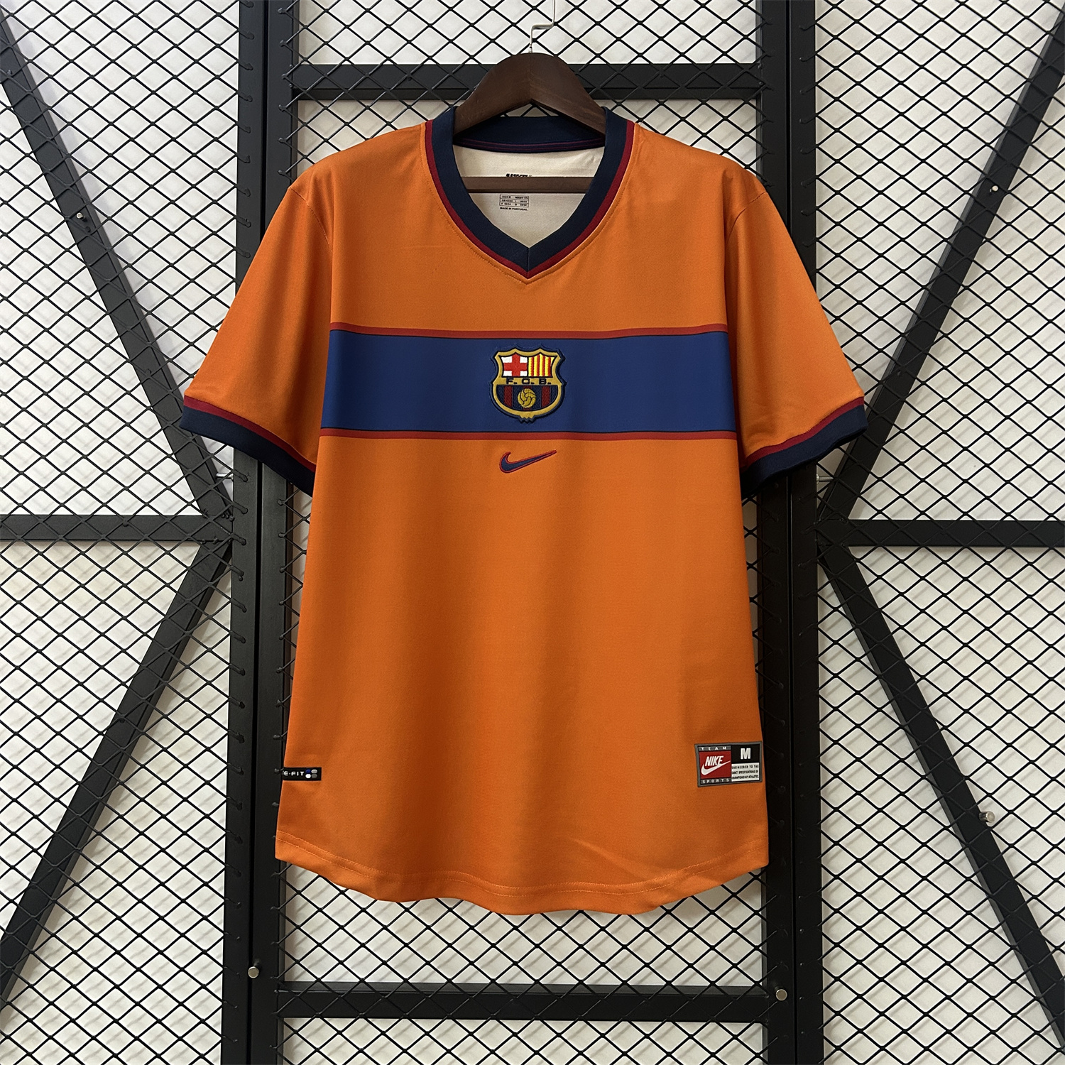 Funinjersey-Retro Barcelona 98-99 Third Jersey