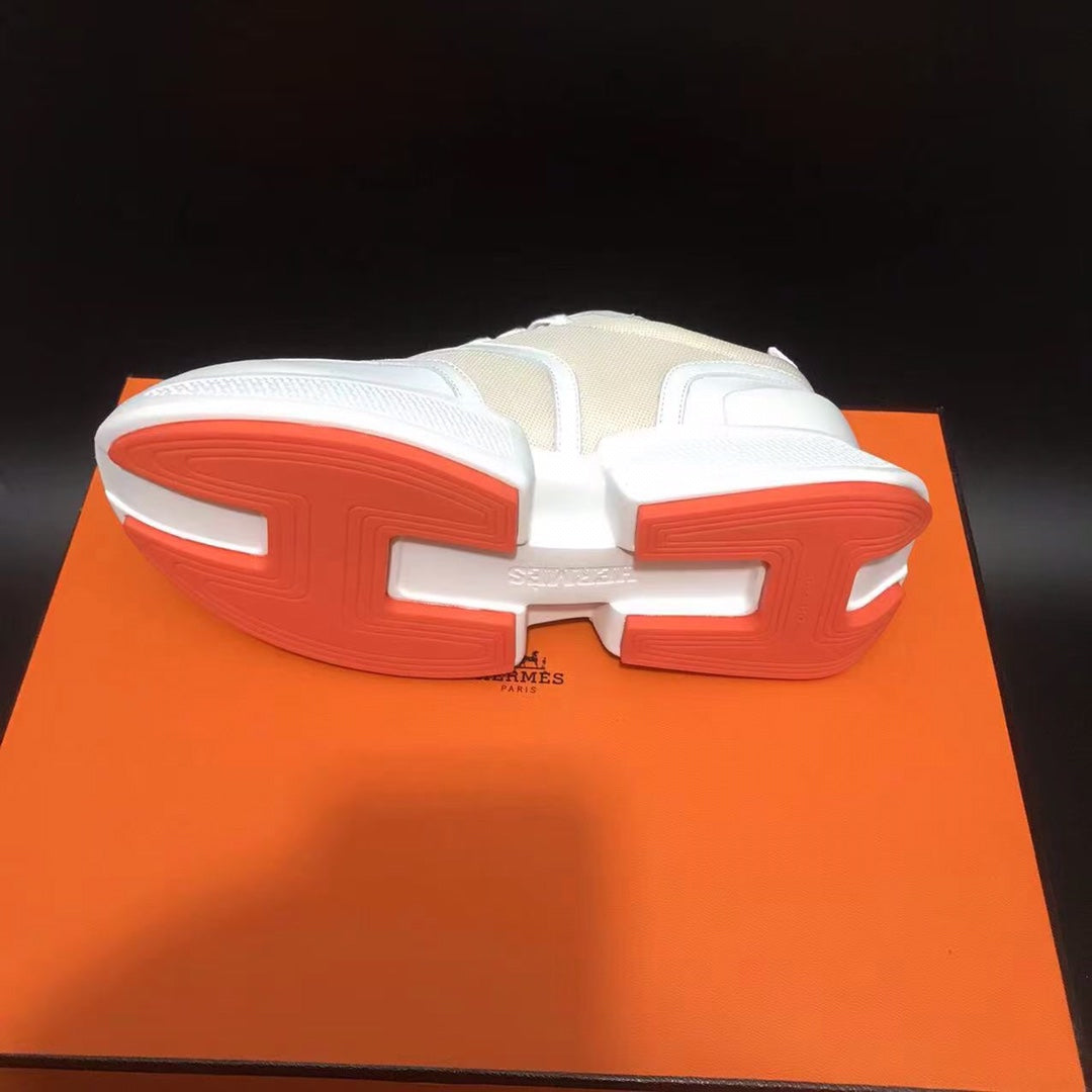 GIGA SNEAKER PASTEL PINK MIX WHITE CALFSKIN、mysite、Cacoeks