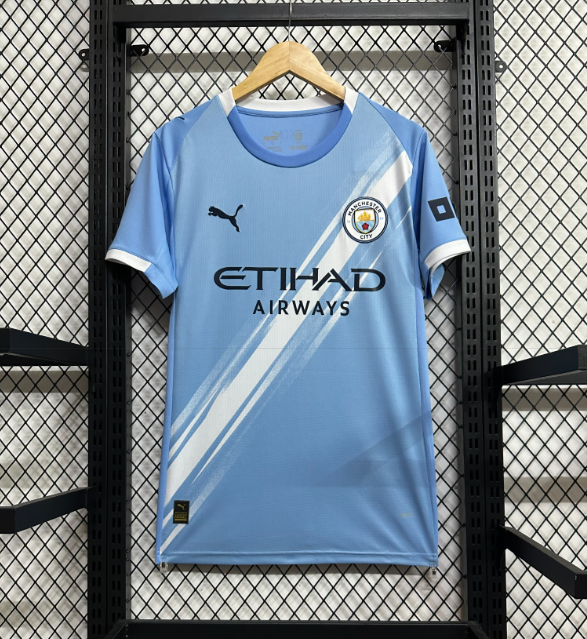 25/26 Manchester City Home Football Shirt-mysite Custom Football Kit- Nextkits
