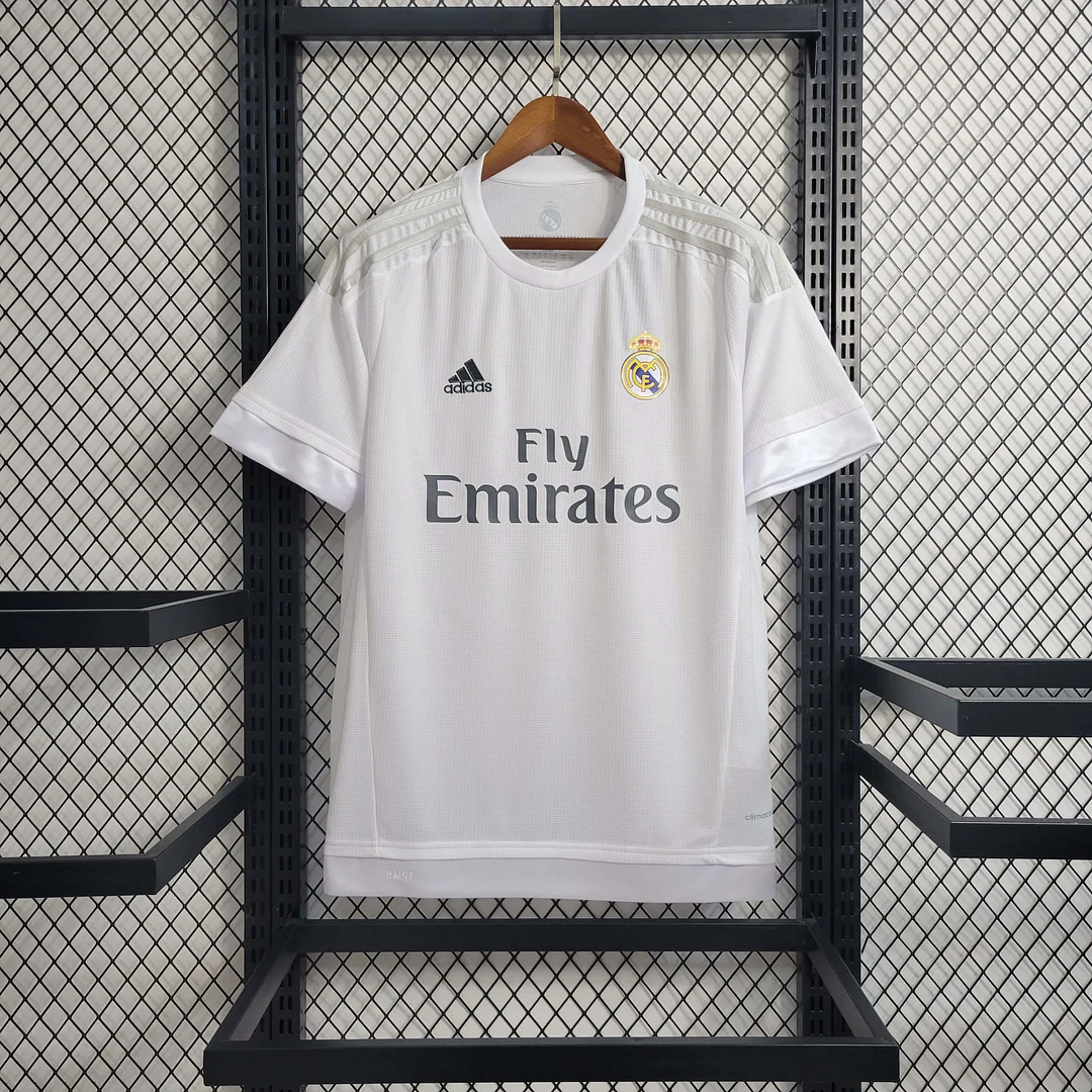 2015-2016 Retro Real Madrid Home Football Shirt 1:1 Thai Quality:football jersey mysite: unitedjerseyfootball 邓江浪:football