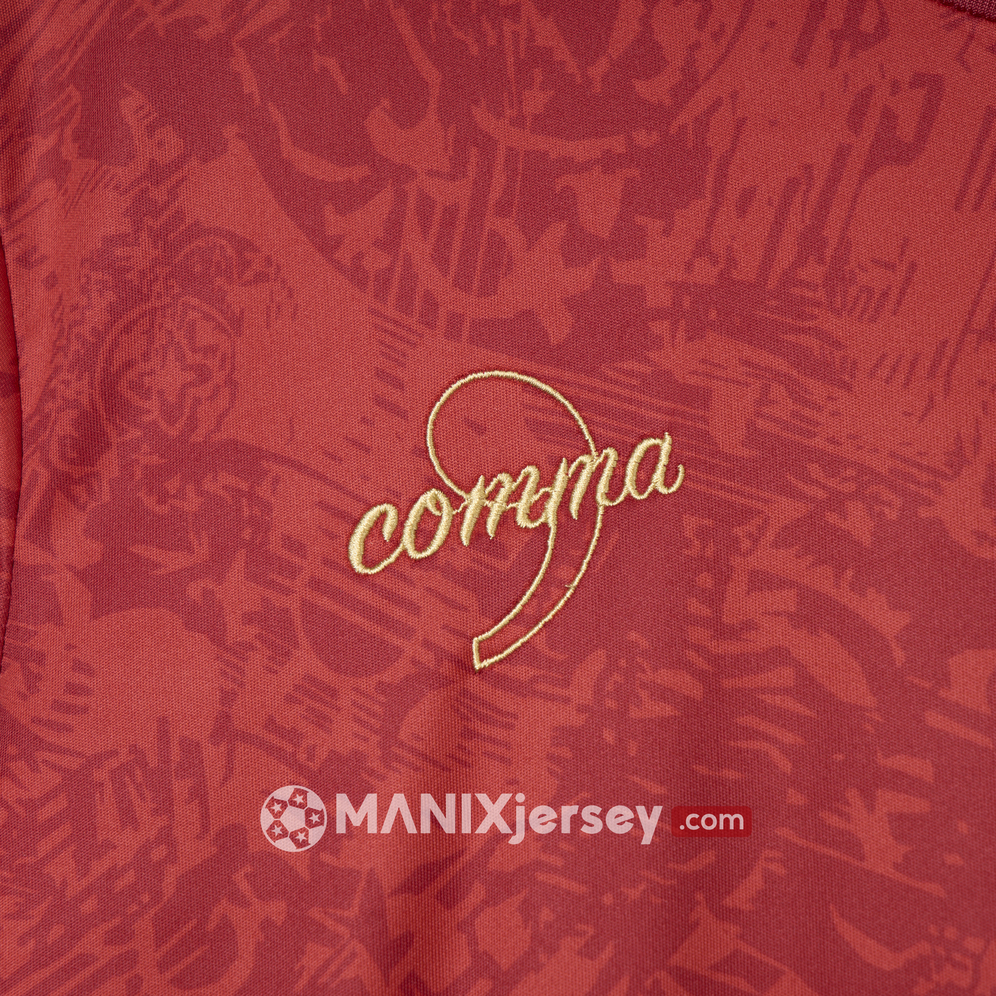 ManixJersey.com | Spain 2024-25 COMMA Red Special Edition Jersey - Fans Version -Customize Name, Number and Patch | Worldwide Shipping