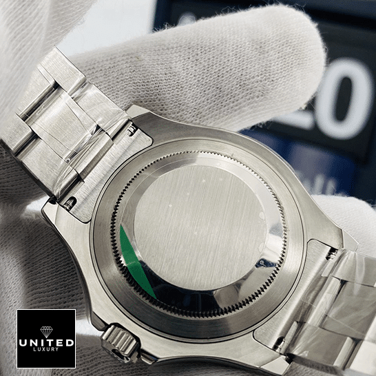 Rolex Yacht Master 116622 Stainless Steel Case Replica on the hand