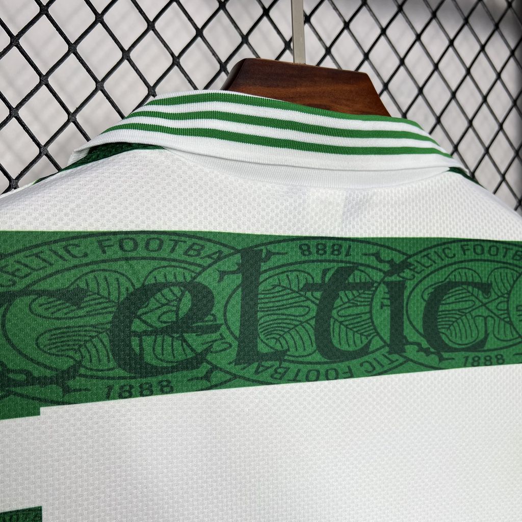 ManixJersey.com | Retro Celtic 1995-97 Home Stadium Jersey -Customize Name, Number and Patch | Worldwide Shipping