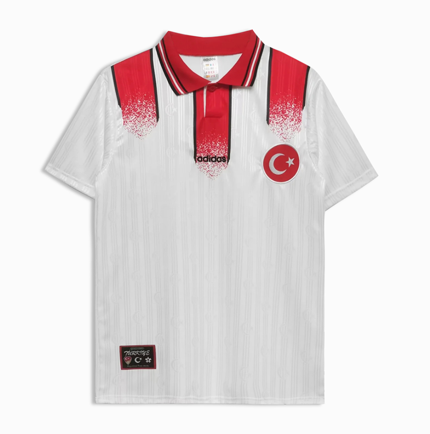 96/97 Retro Turkey Away Jersey-mysite Custom Football Kit- Nextkits