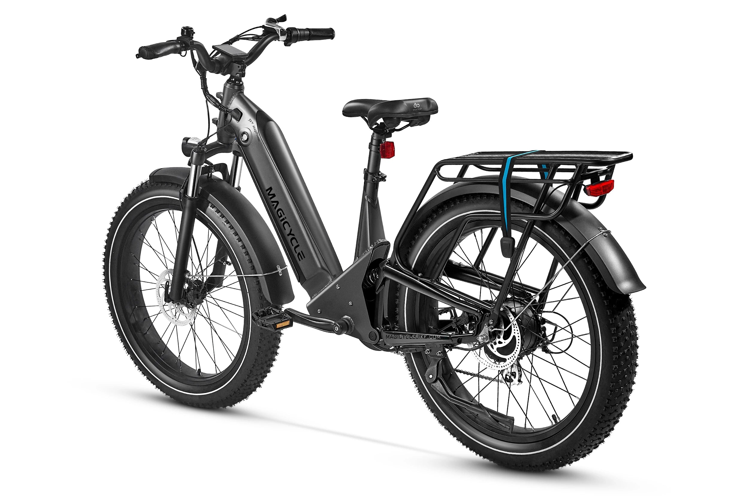 Magicycle Deer Step-Thru Full Suspension Ebike SUV、mySite、bearsvspackers
