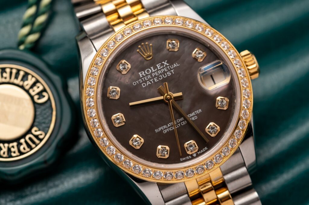 Đồng Hồ Rolex DateJust 278273 Replica 11 Mặt Xà Cừ Tím 31mm (2)