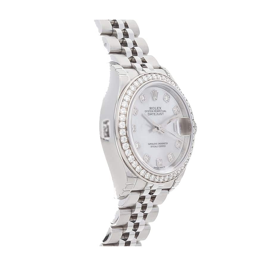 Rolex Datejust 279384RBR White Gold Mother Pearl Dial Jubilee Replica-fasswatch