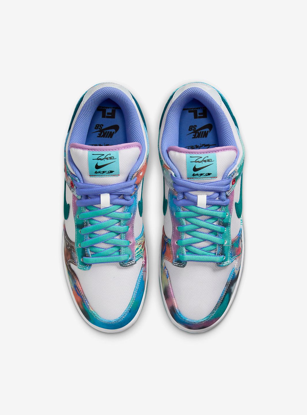 Nike SB Dunk Low Futura Laboratories Bleached Aqua、NIKE、Cacoeks