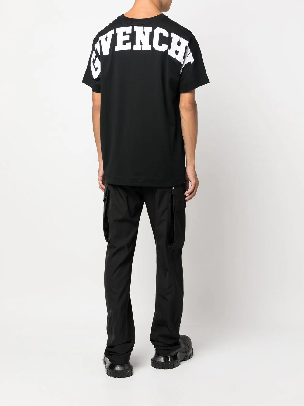 Givenchy Eiffel Tower Back Logo T-Shirt Classic Fit、mysite、Cacoeks