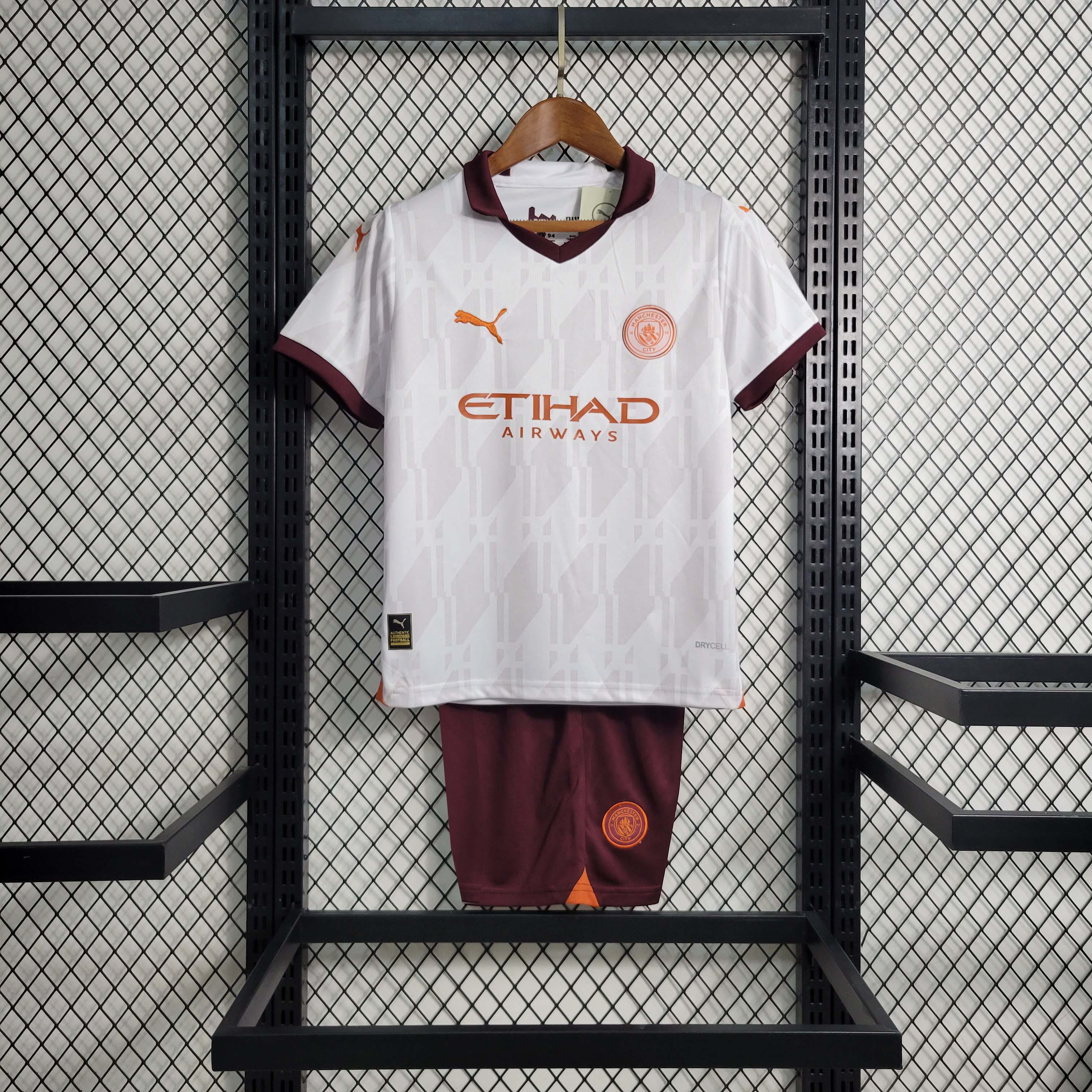 2023/2024 Manchester City Away Football Shirt 1:1 Thai Quality Kids Size:football jersey mysite: unitedjerseyfootball 邓江浪:football