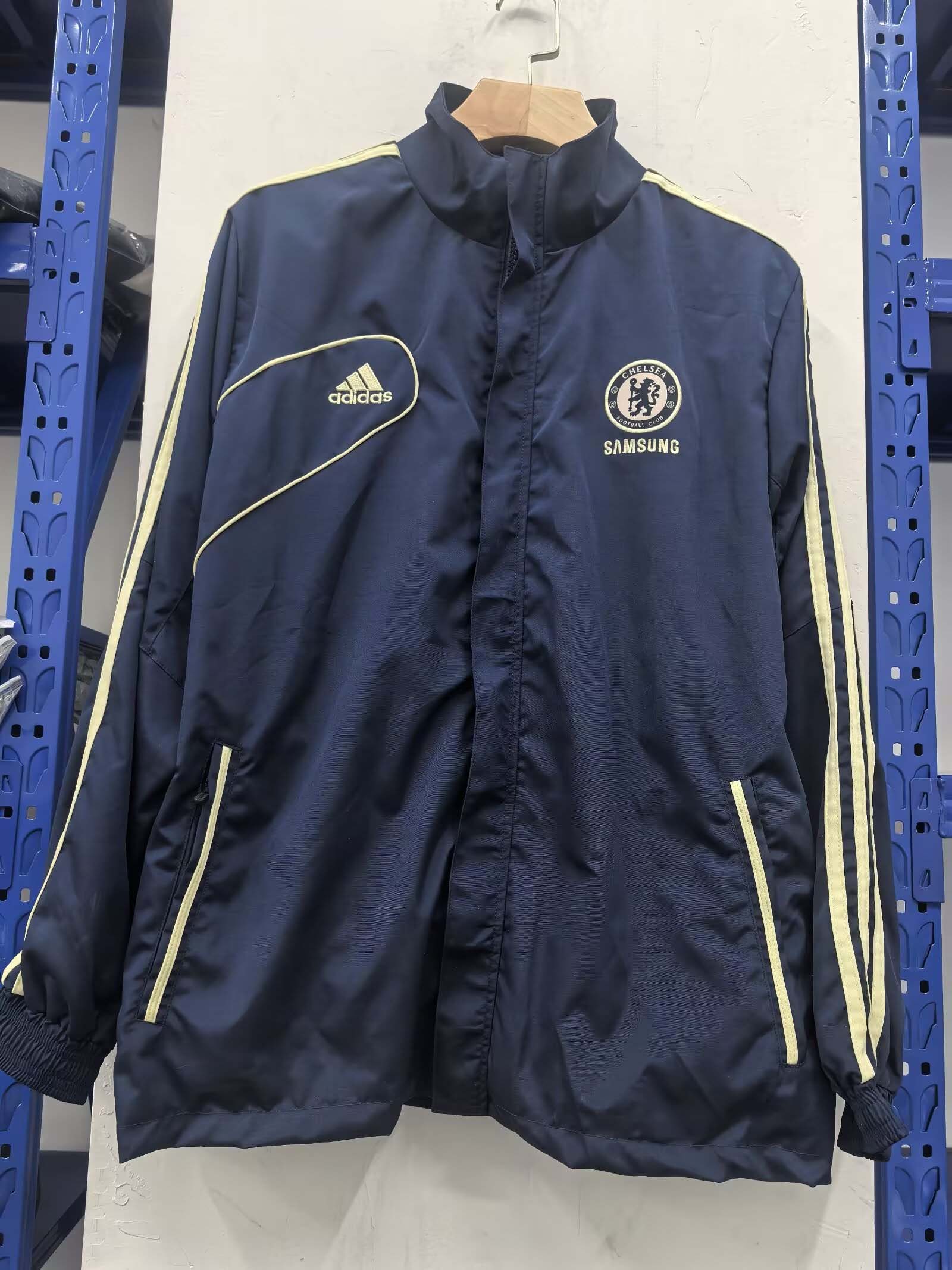 2025/2026 Chelsea Windbreaker Navy blue:football jersey mysite: unitedjerseyfootball 邓江浪:football