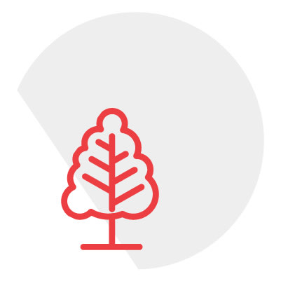 Earth Friendly Icon showing environmentally friendliness.