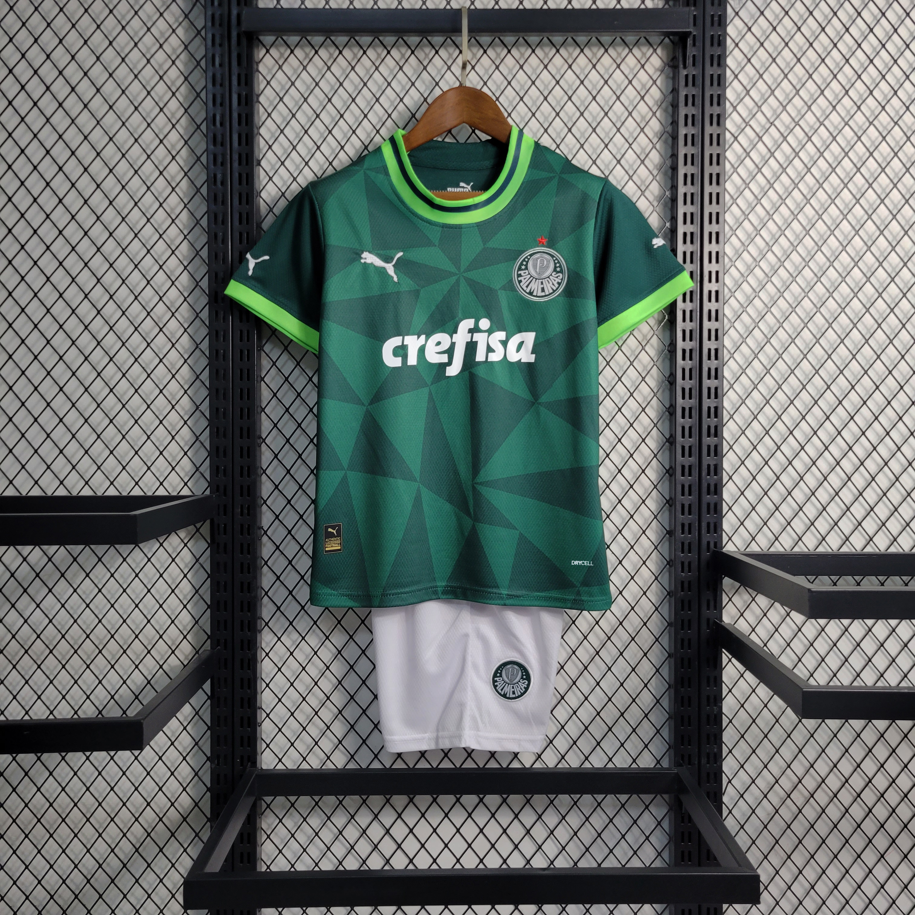 ManixJersey.com | Palmeiras 2023 Home Stadium Kids Kit -Customize Name, Number and Patch | Worldwide Shipping