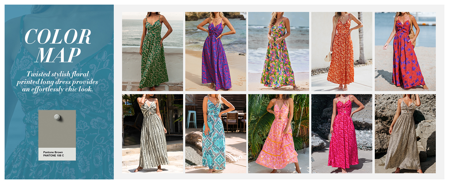 boho paisley maxi dress