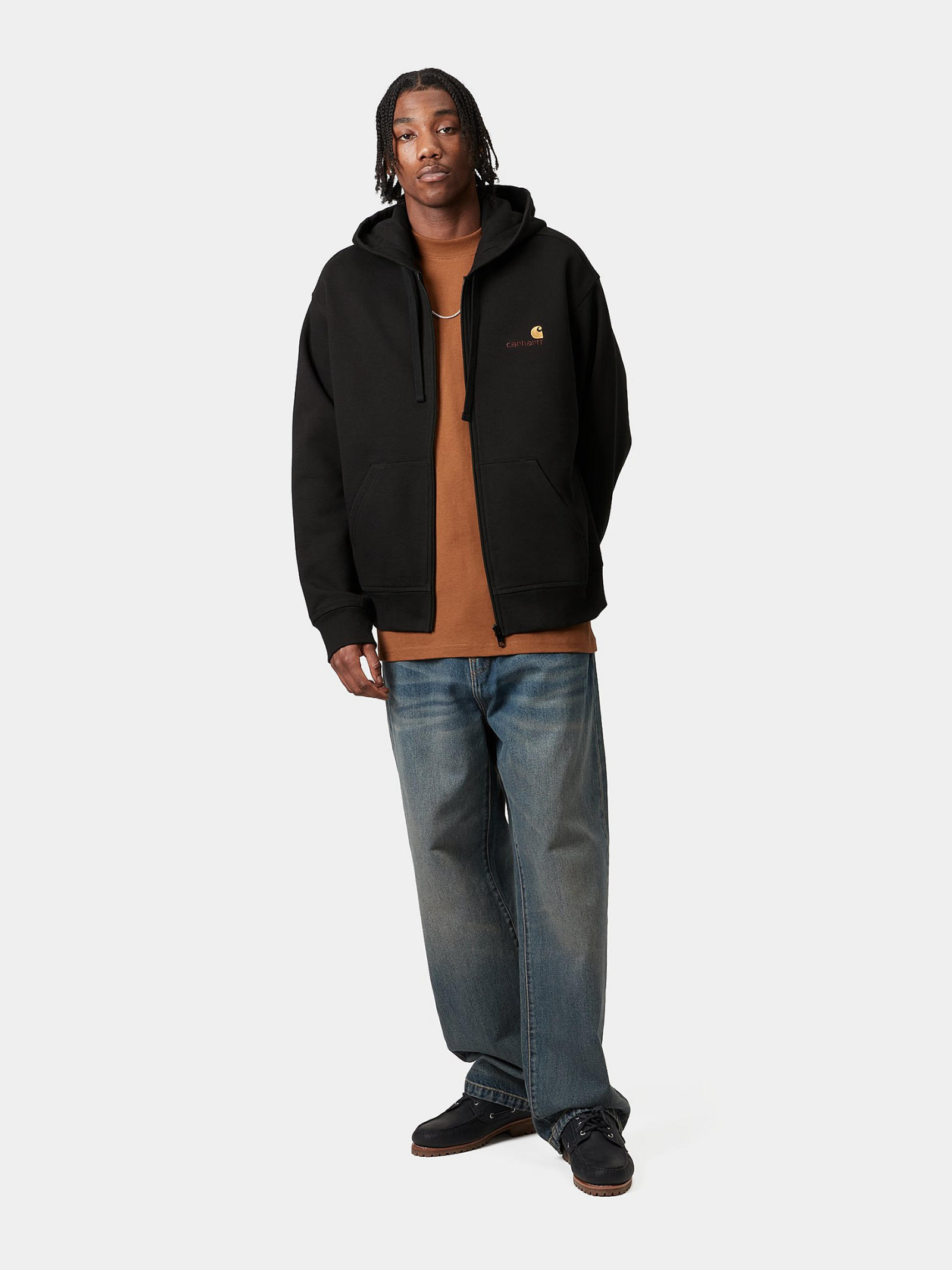 Hooded American Script Jacket