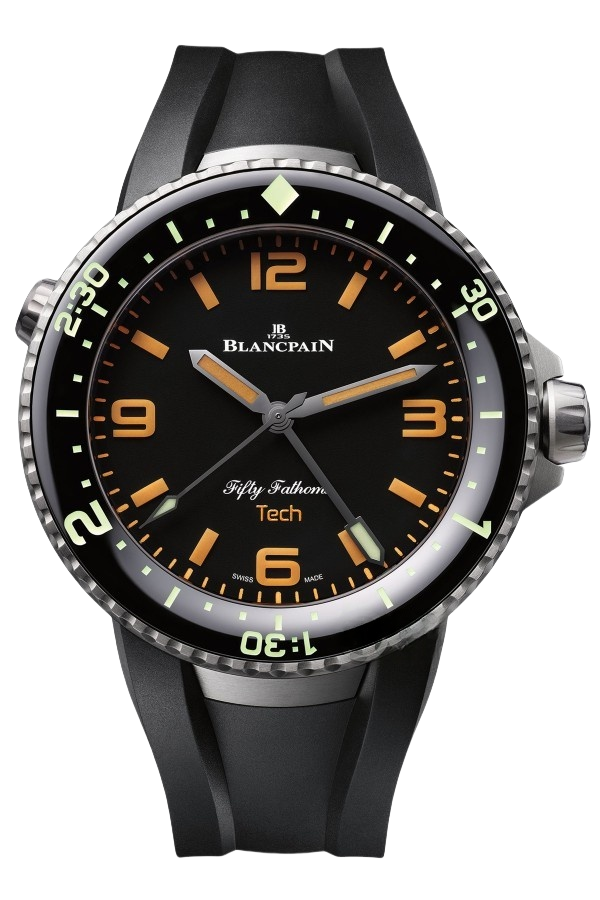 Blancpain Fifty Fathoms Ref. 5019-12B30-64A Super Clone Watch – Titanium Blue Dial Automatic Fake Replica