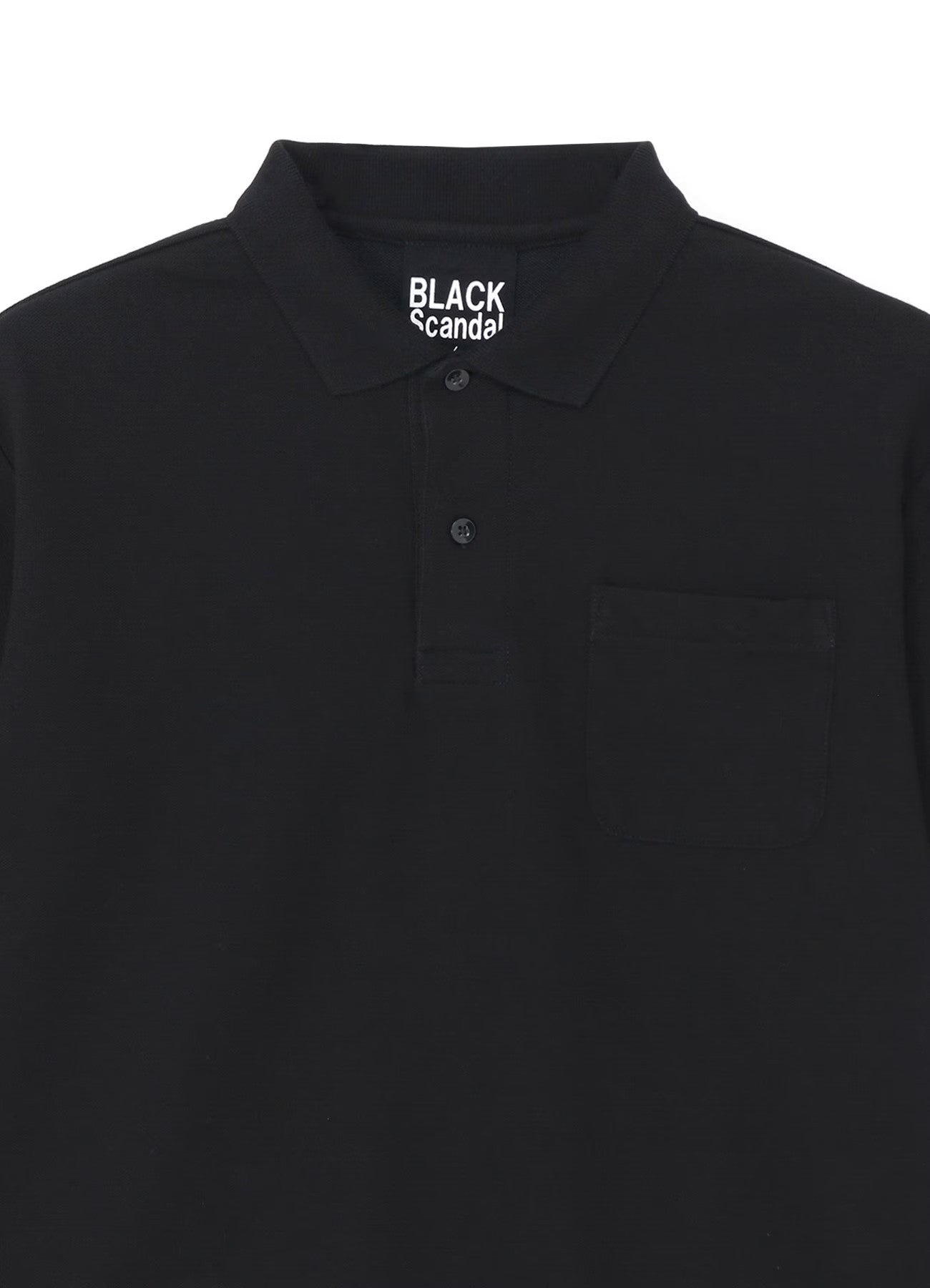 Yohji Yamamoto POUR HOMME 2PIECES PACK SIGNATURE EMBROIDERY POLO SHIRTS  HP-T44-994-1-03 