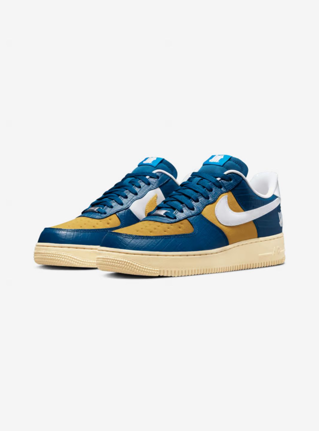 Nike Air Force 1 Low SP Undefeated 5 On It Blue Yellow Croc、NIKE、Cacoeks