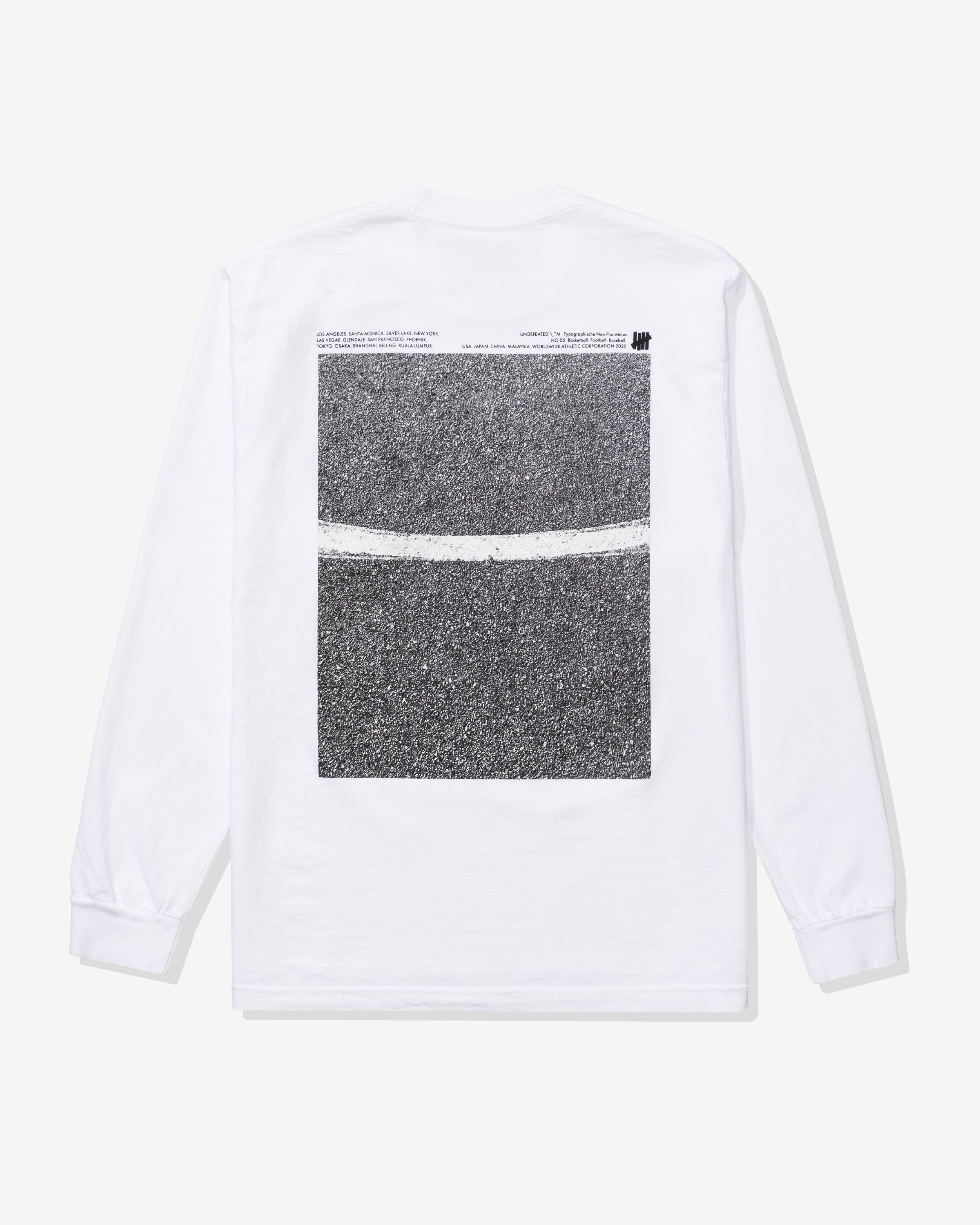 UNDEFEATED BLACKTOP L/S TEE