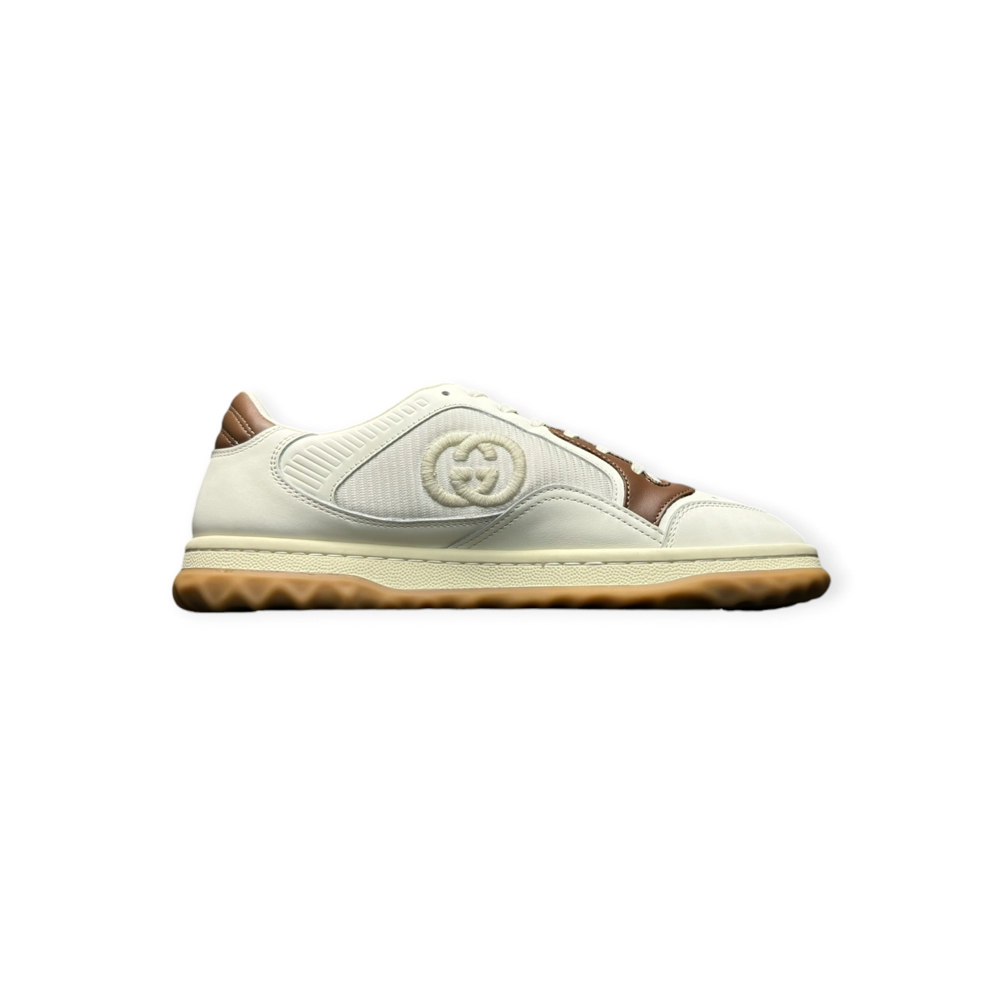 Gucci Mac 80 Sneaker Off White Brown、mysite、Cacoeks