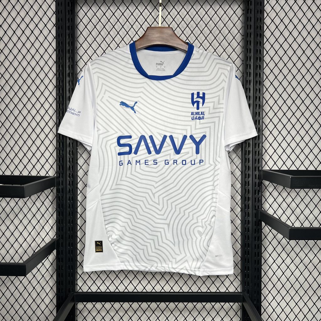 ManixJersey.com | Al Hilal Riyadh Crescent 24-25 Away Jersey - Fans Version -Customize Name, Number and Patch | Worldwide Shipping