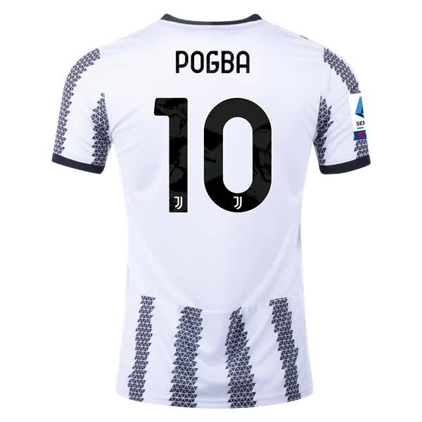 22/23 Paul Pogba #10 Juventus Home Jersey-mysite Custom Football Kit- Nextkits