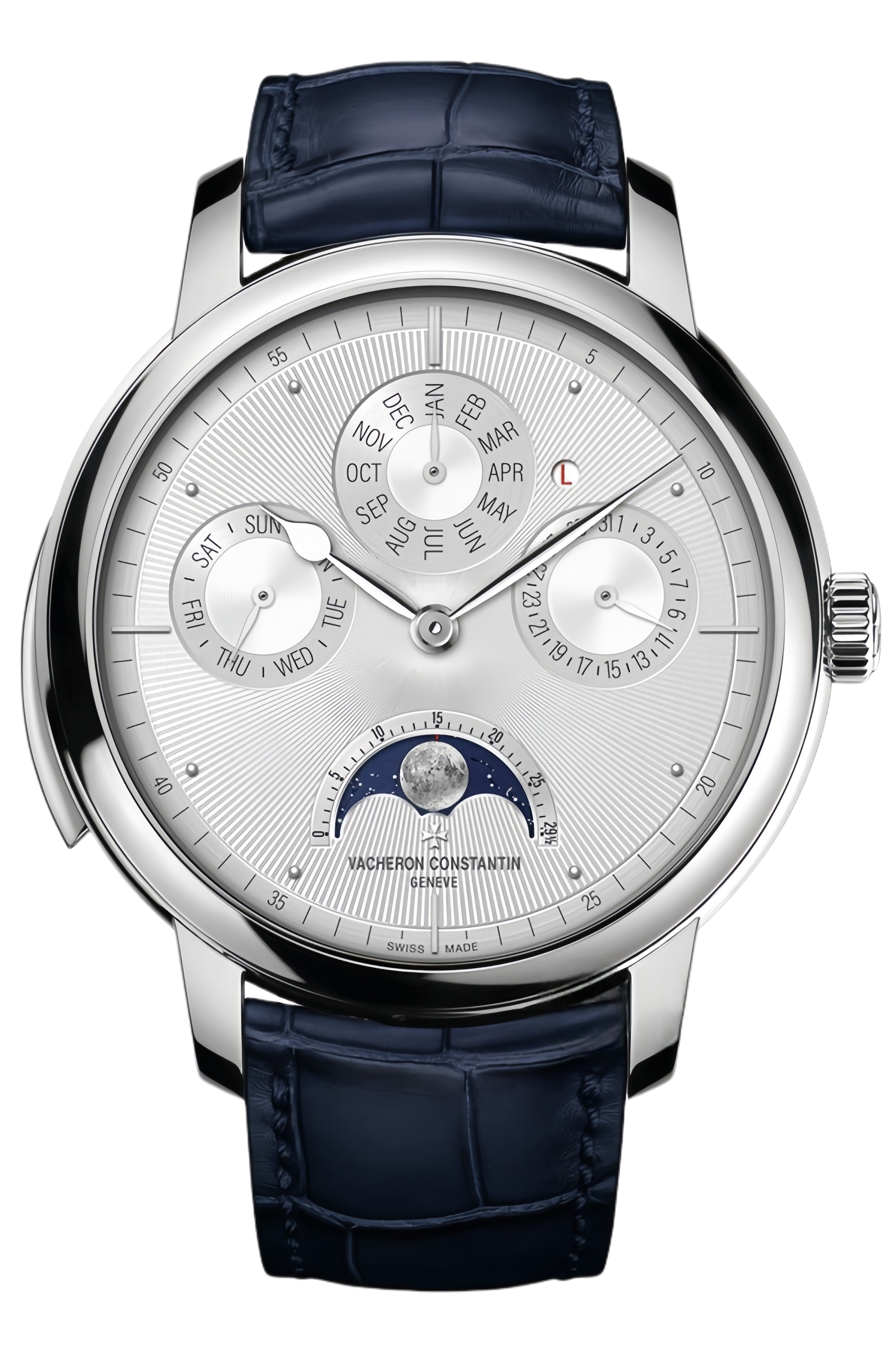 Vacheron Constantin Les Cabinotiers Ref. 6610C/000G-B629 Super Clone Watch – White Gold Minute Repeater Perpetual Calendar “Armillary Tourbillon” Swiss Replica