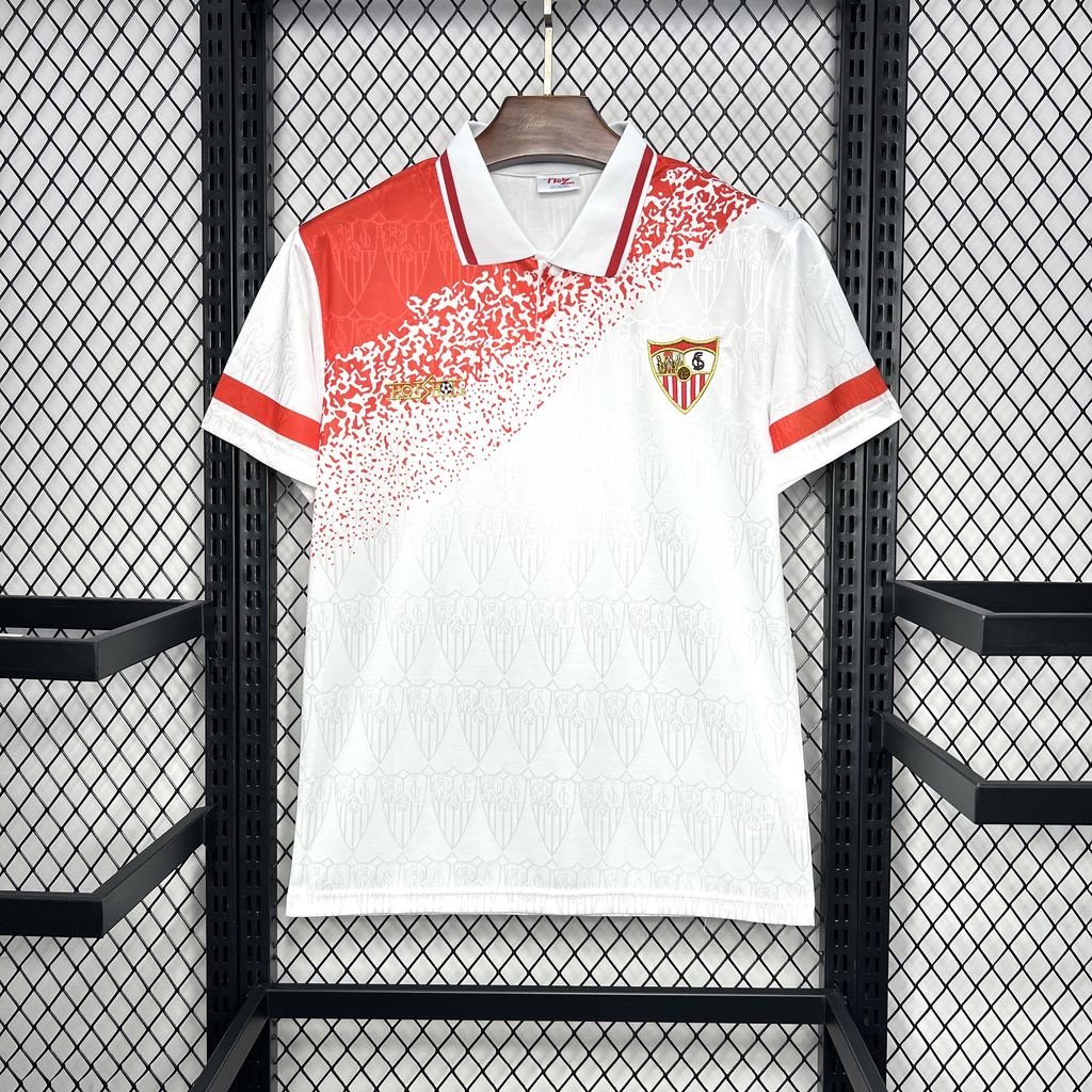 Higojerseys-Retro Sevilla FC 1993-94 Home Jersey