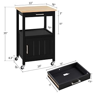ample storage space