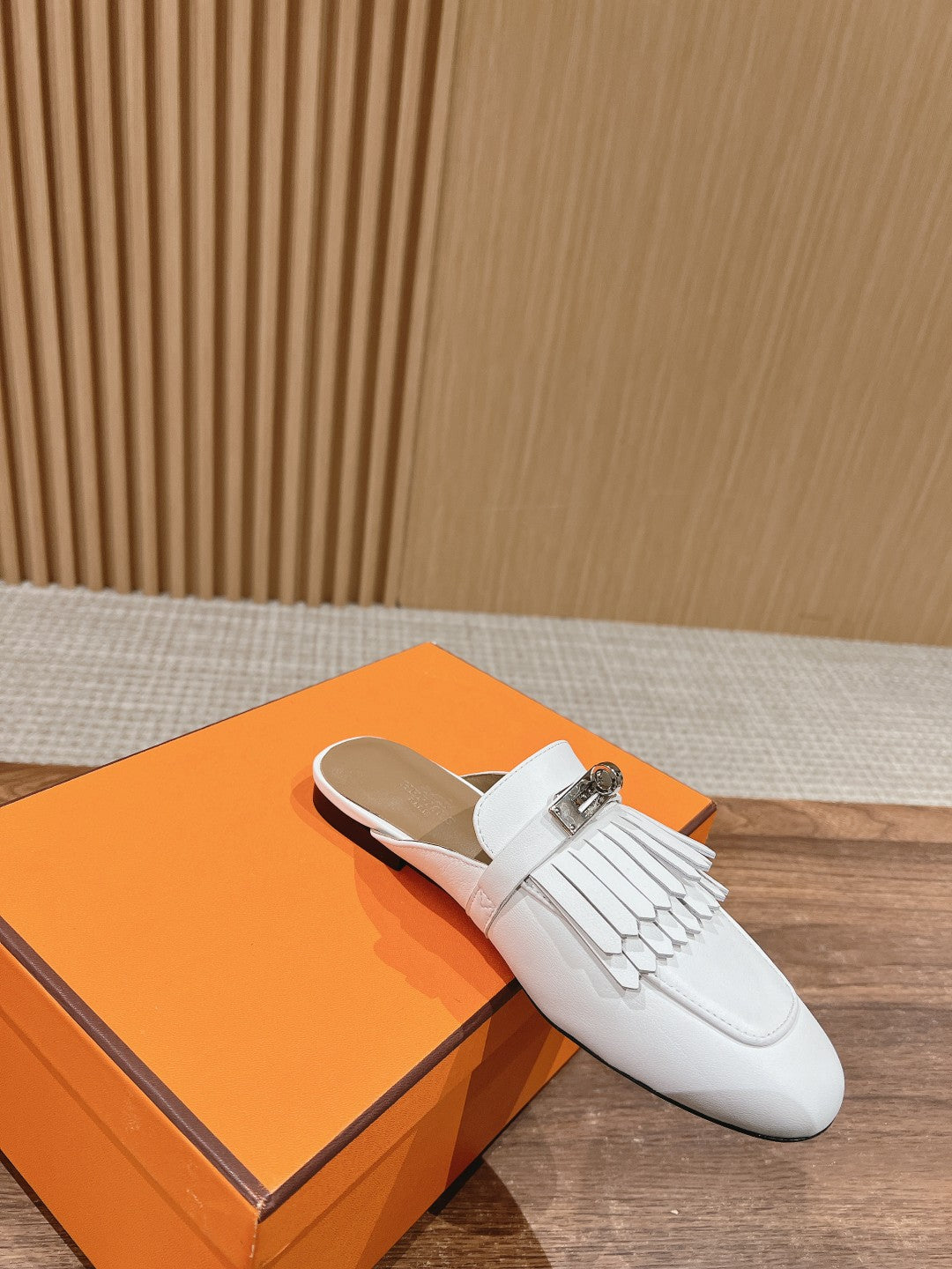 0Z Mule Fringed White、mysite、Cacoeks