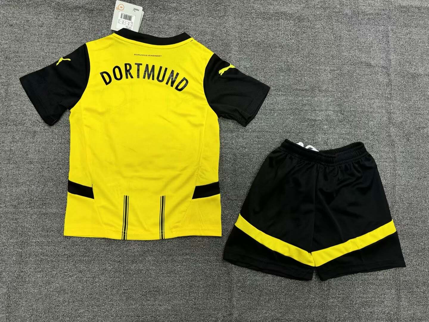 2024/2025 Dortmund Home Football Shirt 1:1 Thai Quality Kids Size:football jersey mysite: unitedjerseyfootball 邓江浪:football