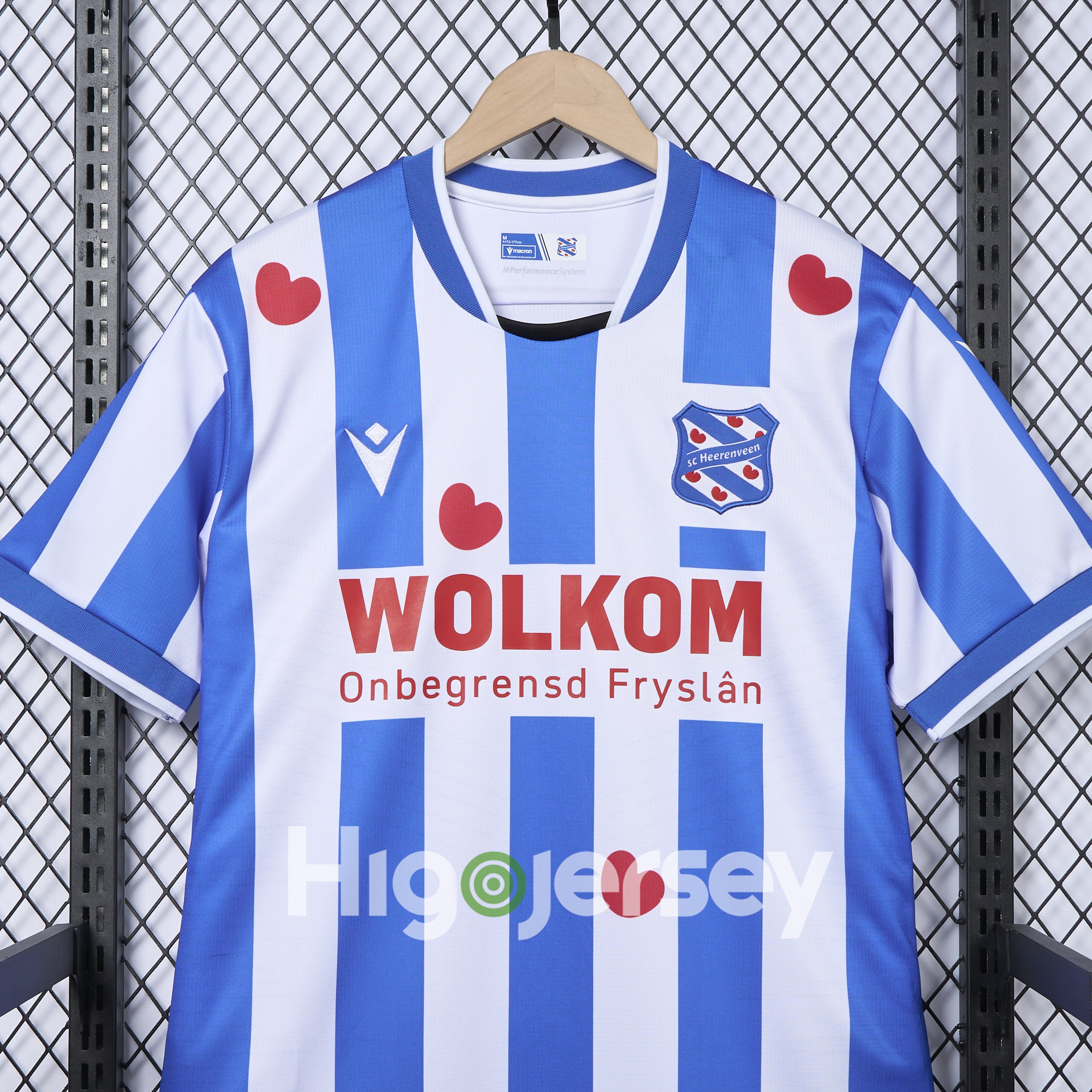 Higojerseys-SC Heerenveen 24-25 Home Jersey - Fans Version