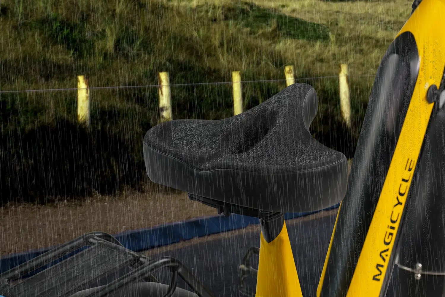 Magicycle Extra Wide Comfort E-bike Seat Saddle、mySite、bearsvspackers