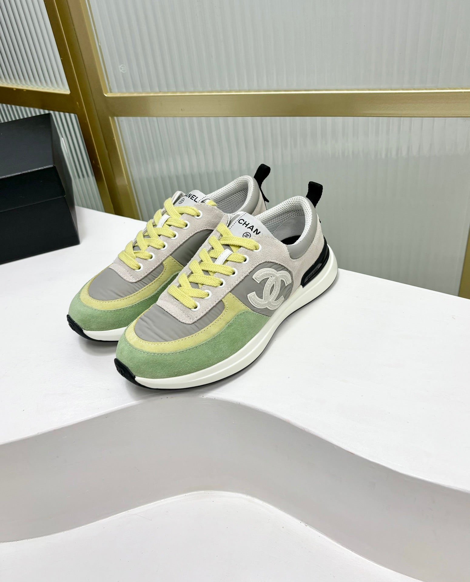 SNEAKER IN MULTICOLOR SUEDE、mysite、Cacoeks