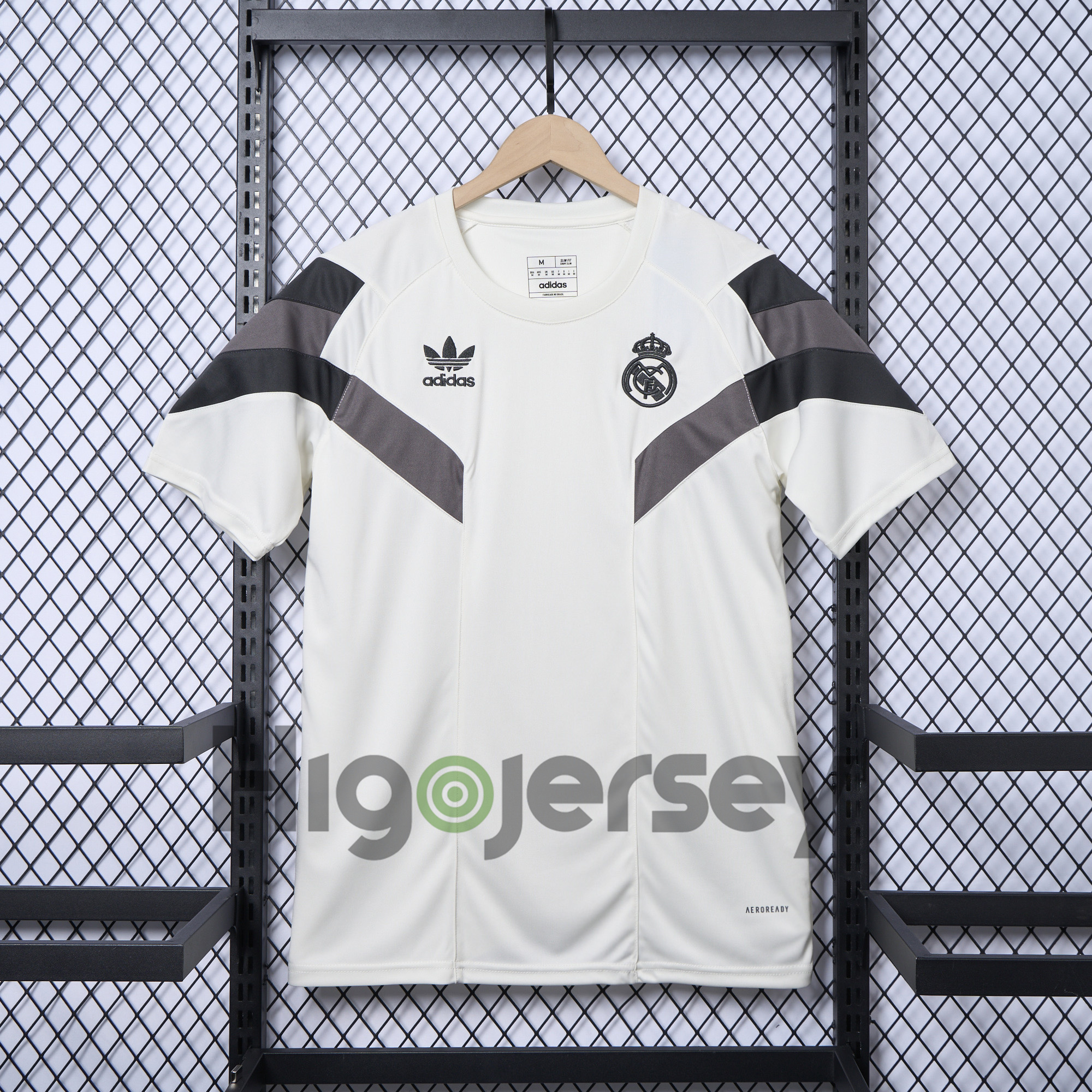 Higojerseys-Real Madrid 24-25 Throwback Originals T-Shirt - White