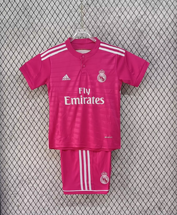 14/15 Retro Real Madrid Away Football Shirt Kids Size Suit-mysite Custom Football Kit- Nextkits