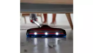LED nozzle reveals hidden dust and dirt