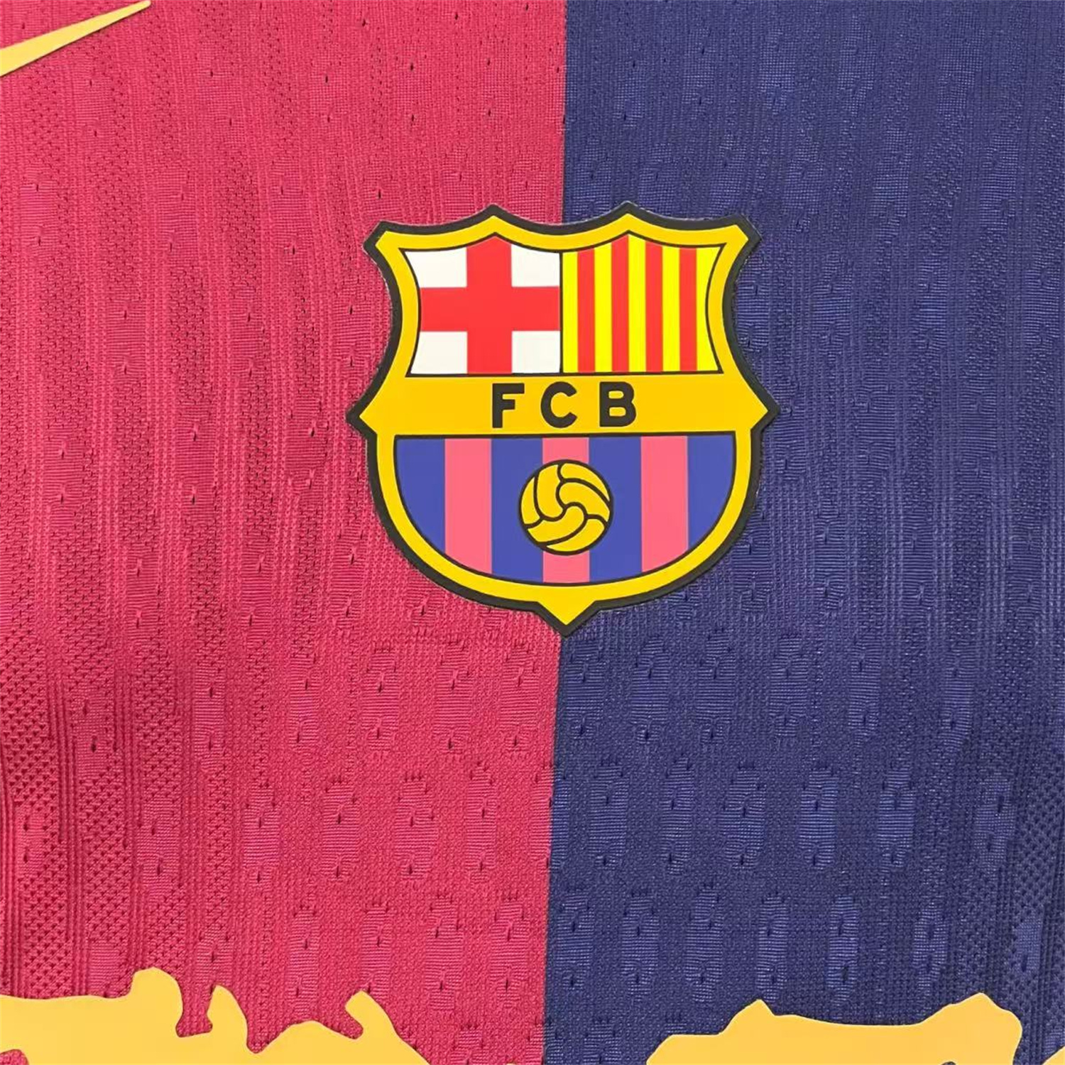 UltraTrikot-Barcelona x Travis Scott 24-25 Home Long Sleeves Jersey - Player Version