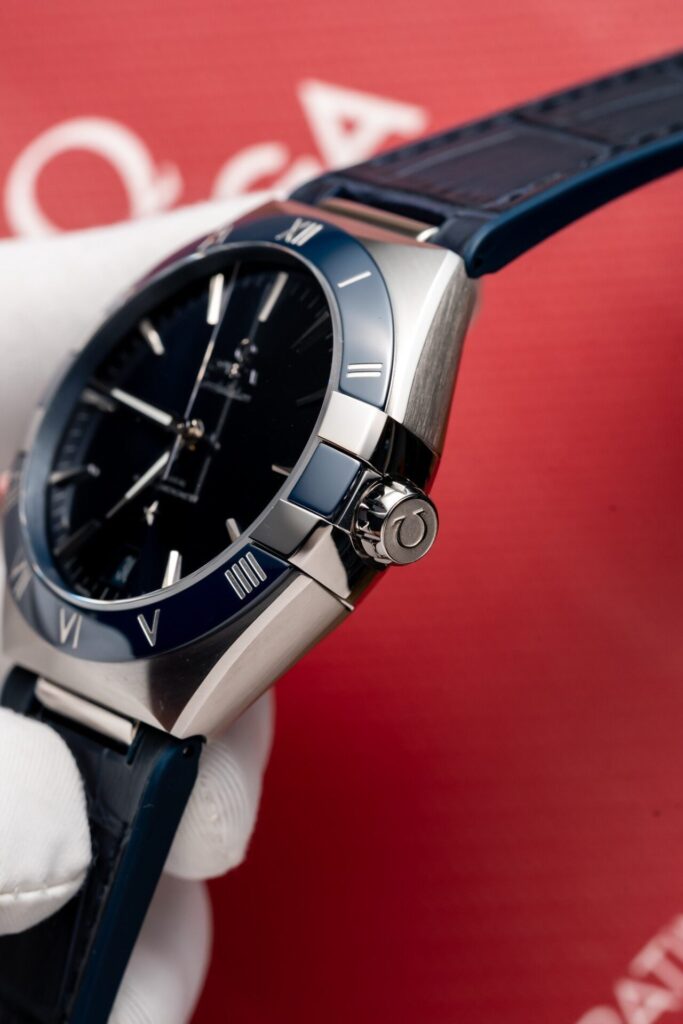 Đồng Hồ Omega Constellation Replica 11 Màu Xanh Dương (1)