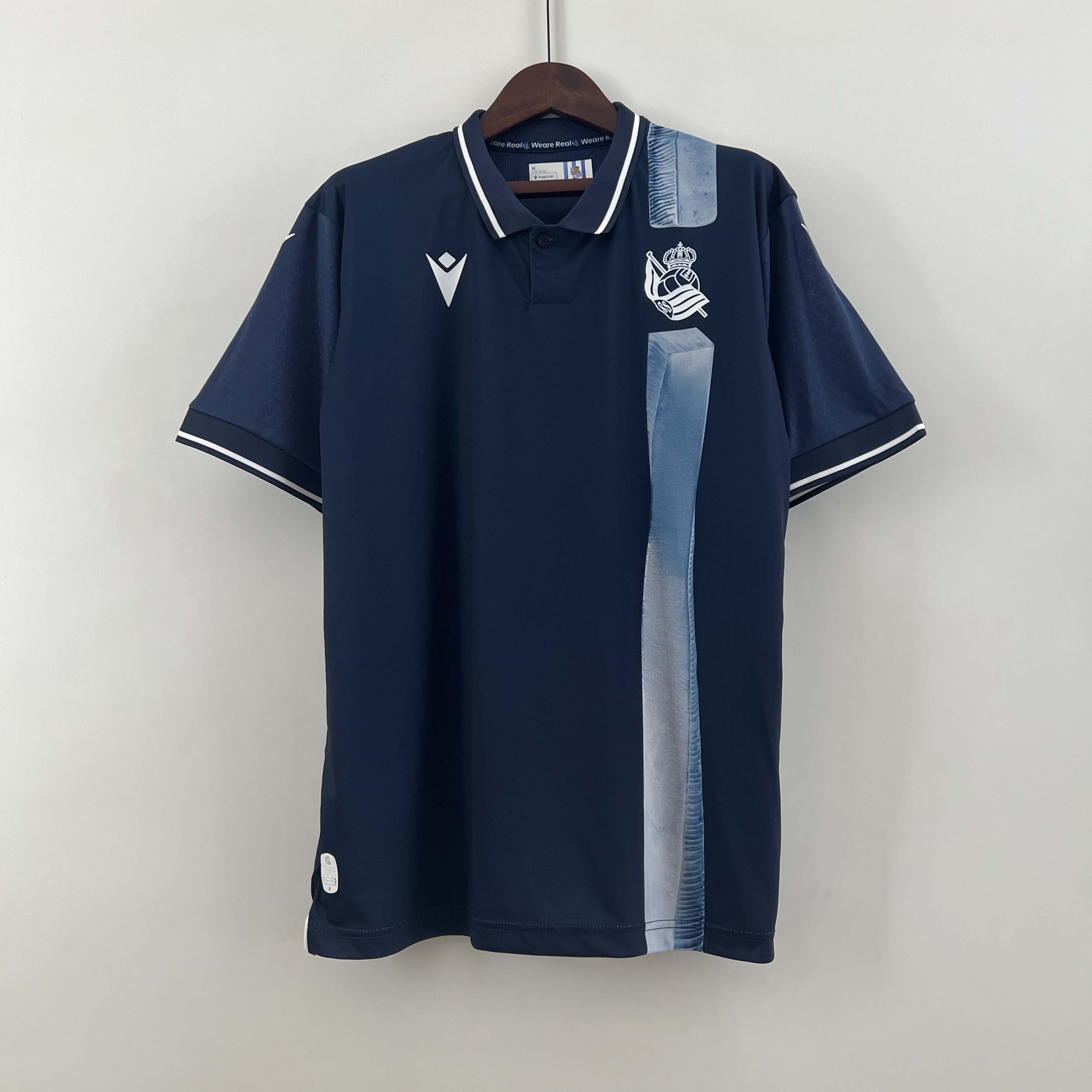2023/2024 Real Sociedad Away Football Shirt:football jersey mysite: unitedjerseyfootball 邓江浪:football