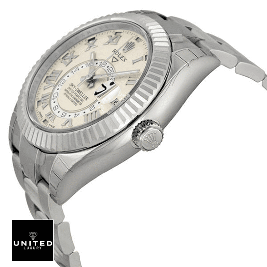 Rolex Sky-Dweller 326939 S.Steel Case Replica Crown Pusher