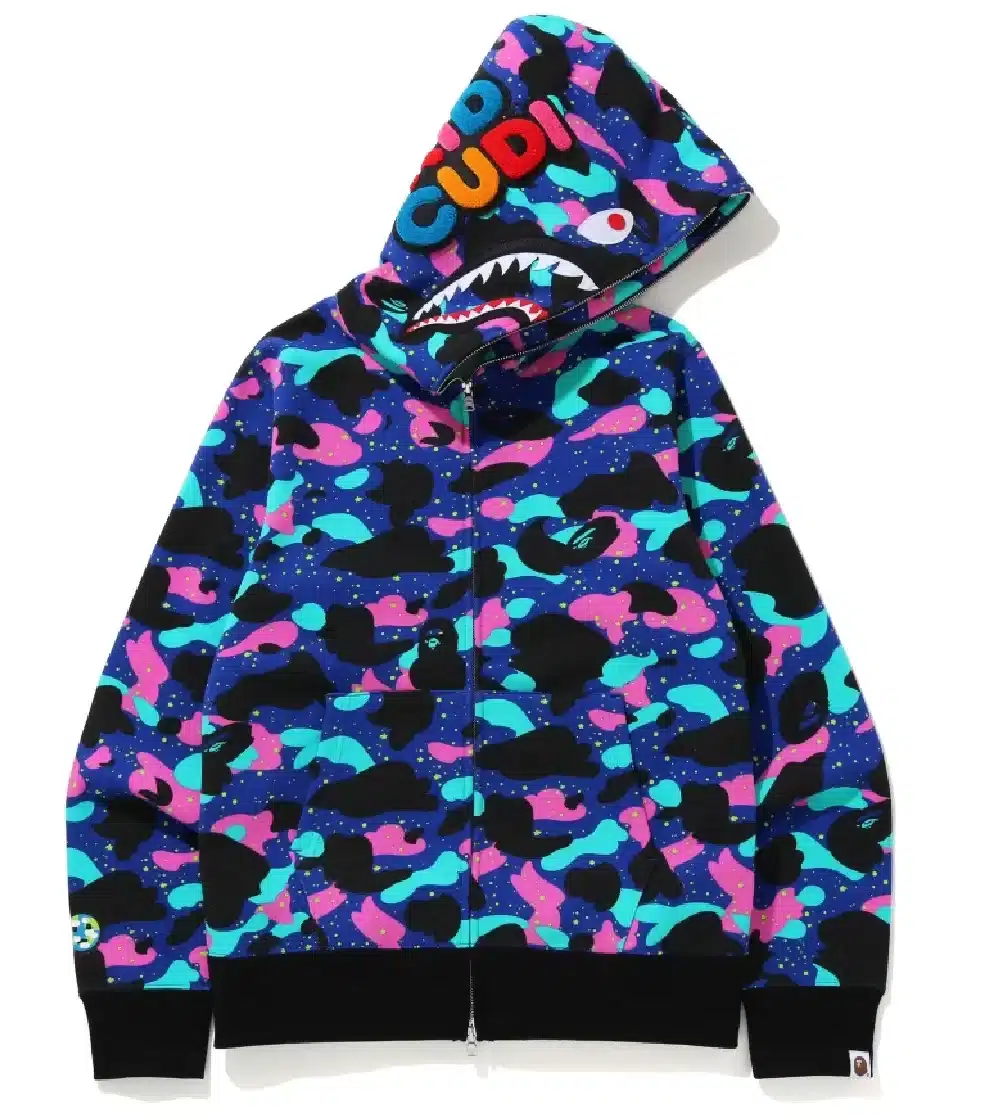 BAPE Shark x Kid Cudi Full Zip Hoodie、mysite、Cacoeks