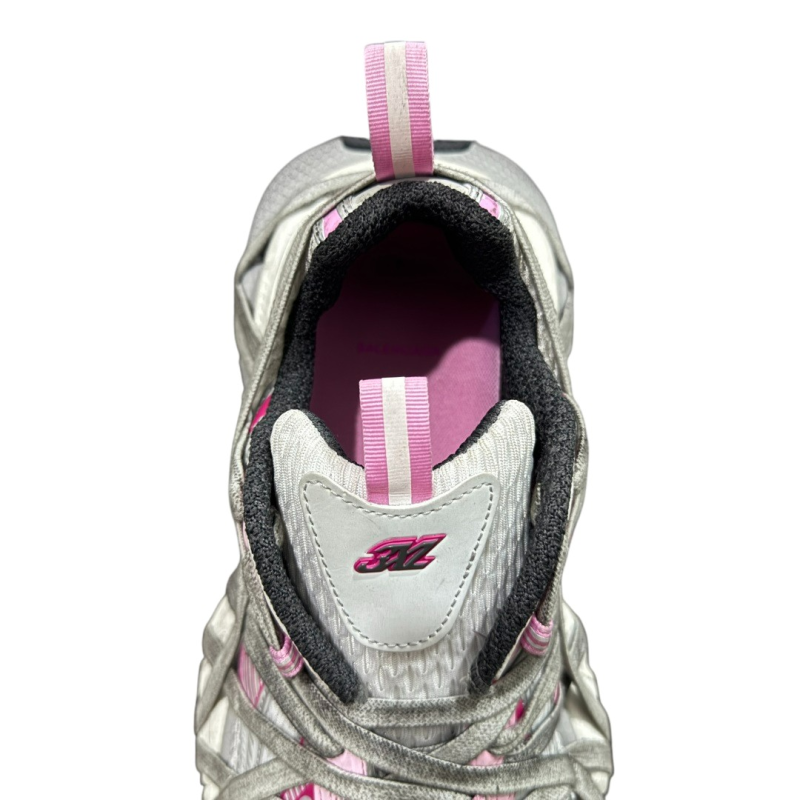 Balenciaga 3XL Extreme Lace Sneaker in White Grey Pink、mysite、Cacoeks