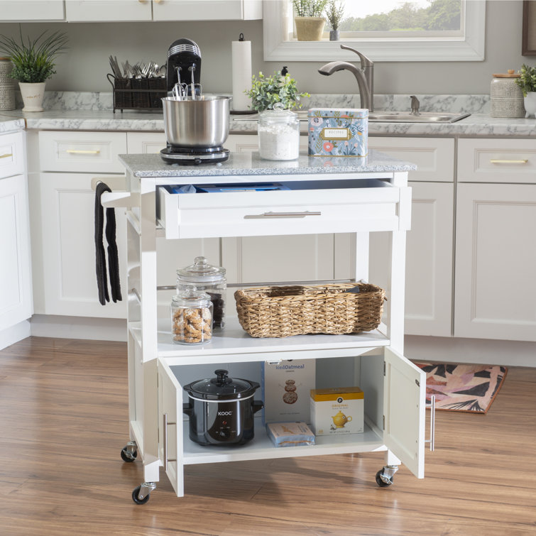 Ager Granite Kitchen Cart