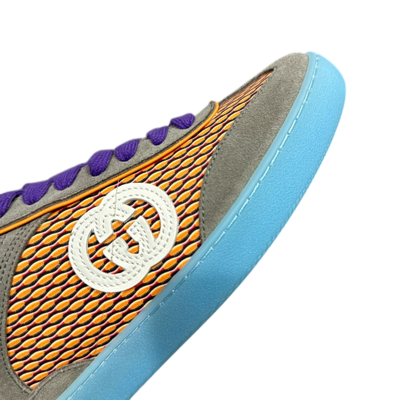 Gucci G57 Sneaker in Grey Purple、mysite、Cacoeks