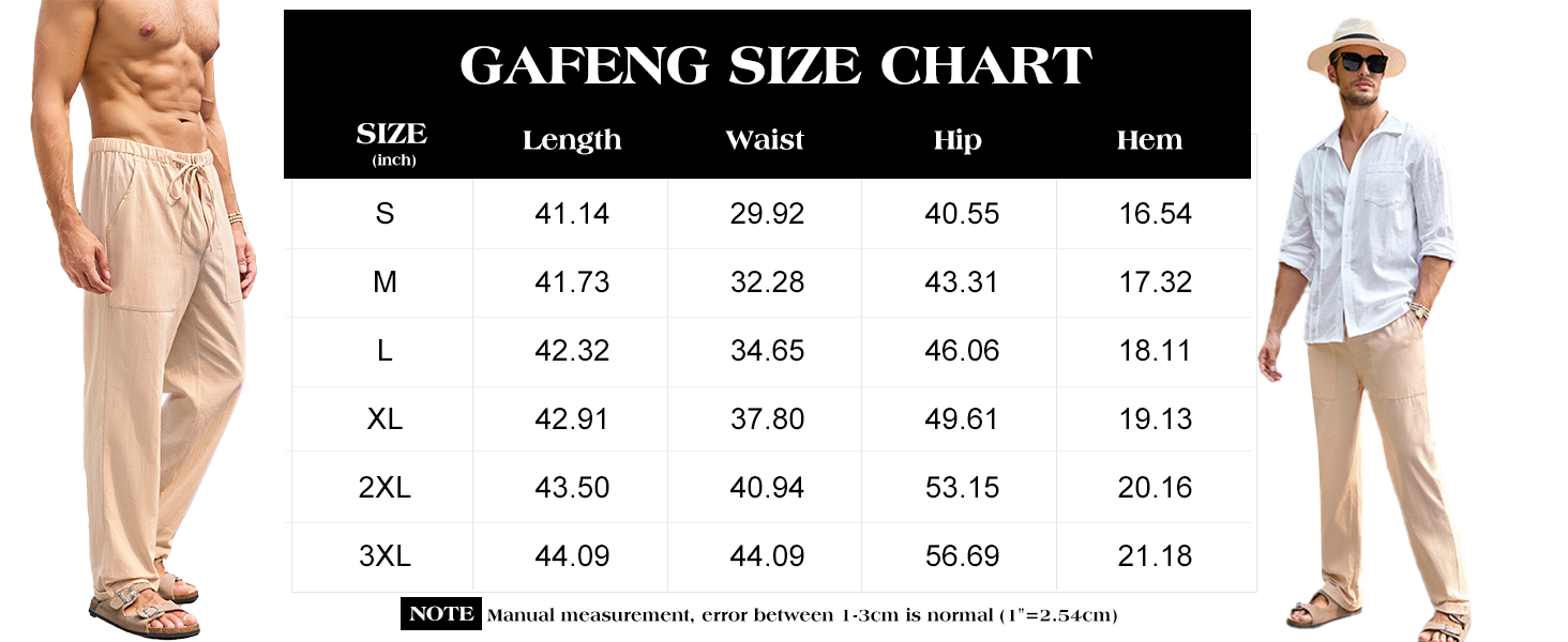 Pantalones de yoga de Playa Blanca para hombres