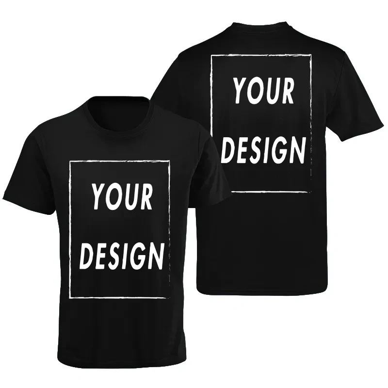 DIY Custom Graphic T Shirt for Men Clothing Fashion 3D All Covered Printed Customized Logo Photo Male Personalized Gifts T-shirt