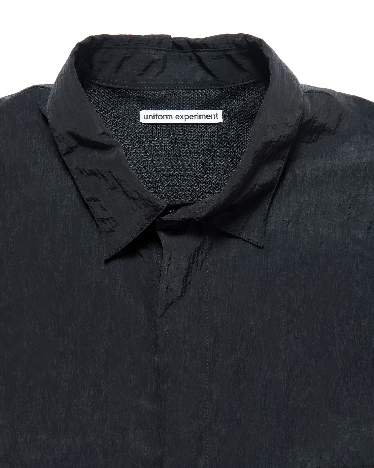 uniform experiment 25S/S CRYSTAL NYLON VENTILATION SHIRT  UE-250021 